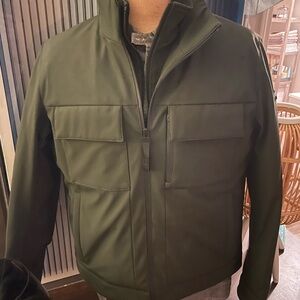 Michael Kors Olive Military Jacket